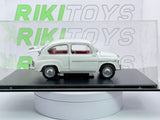 Fiat 600 D Leo Models 1/24 Bianco 1960 - RikiToys - Leo Models