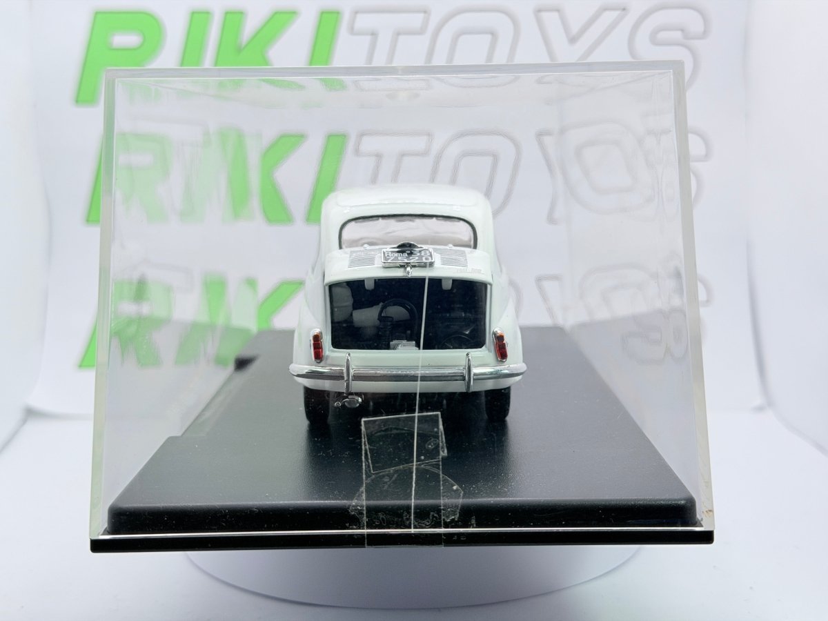 Fiat 600 D Leo Models 1/24 Bianco 1960 - RikiToys - Leo Models