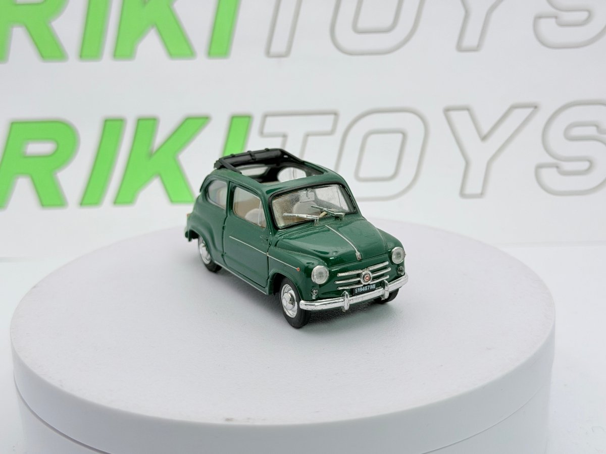 Fiat 600 D Tetto apribile Brumm 1/43 Verde 1960 - RikiToys - Brumm#