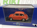 Fiat 600 D Trasformabile Brumm 1/43 Rosso 1960 - RikiToys - Brumm