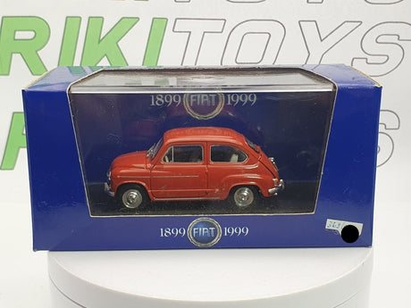 Fiat 600 D Trasformabile Brumm 1/43 Rosso 1960 - RikiToys - Brumm