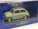 Fiat 600 D Trasformabile Brumm 1/43 Verde 1960 - RikiToys - Brumm