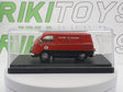 Fiat 600 Furgonato Coriasco Colorificio Giocher 1/43 Rosso 1956 - RikiToys - Giocher