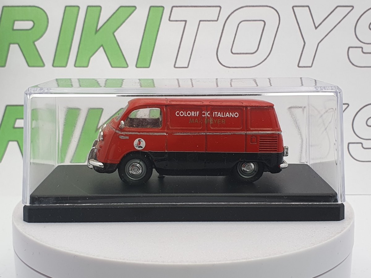 Fiat 600 Furgonato Coriasco Colorificio Giocher 1/43 Rosso 1956 - RikiToys - Giocher