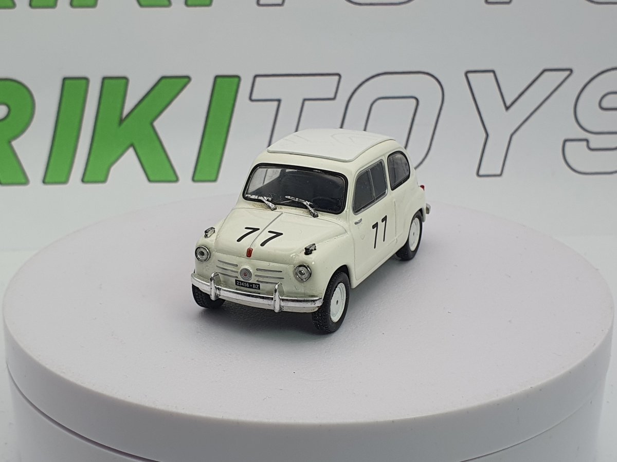 Fiat 600 Norev 1/43 Bianco 1955 - RikiToys - Norev