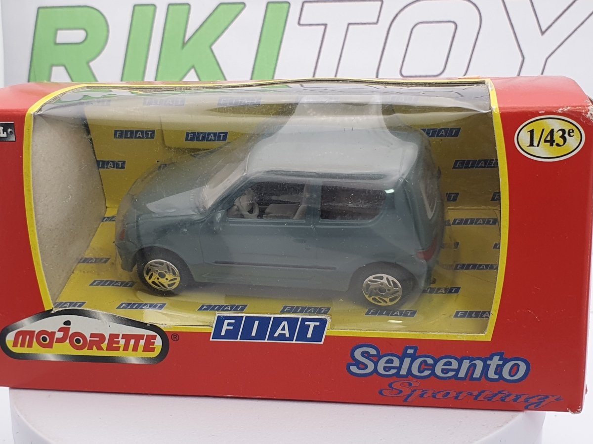 Fiat 600 Sporting Majorette 1/43 Grigio 1999 - RikiToys - Majorette