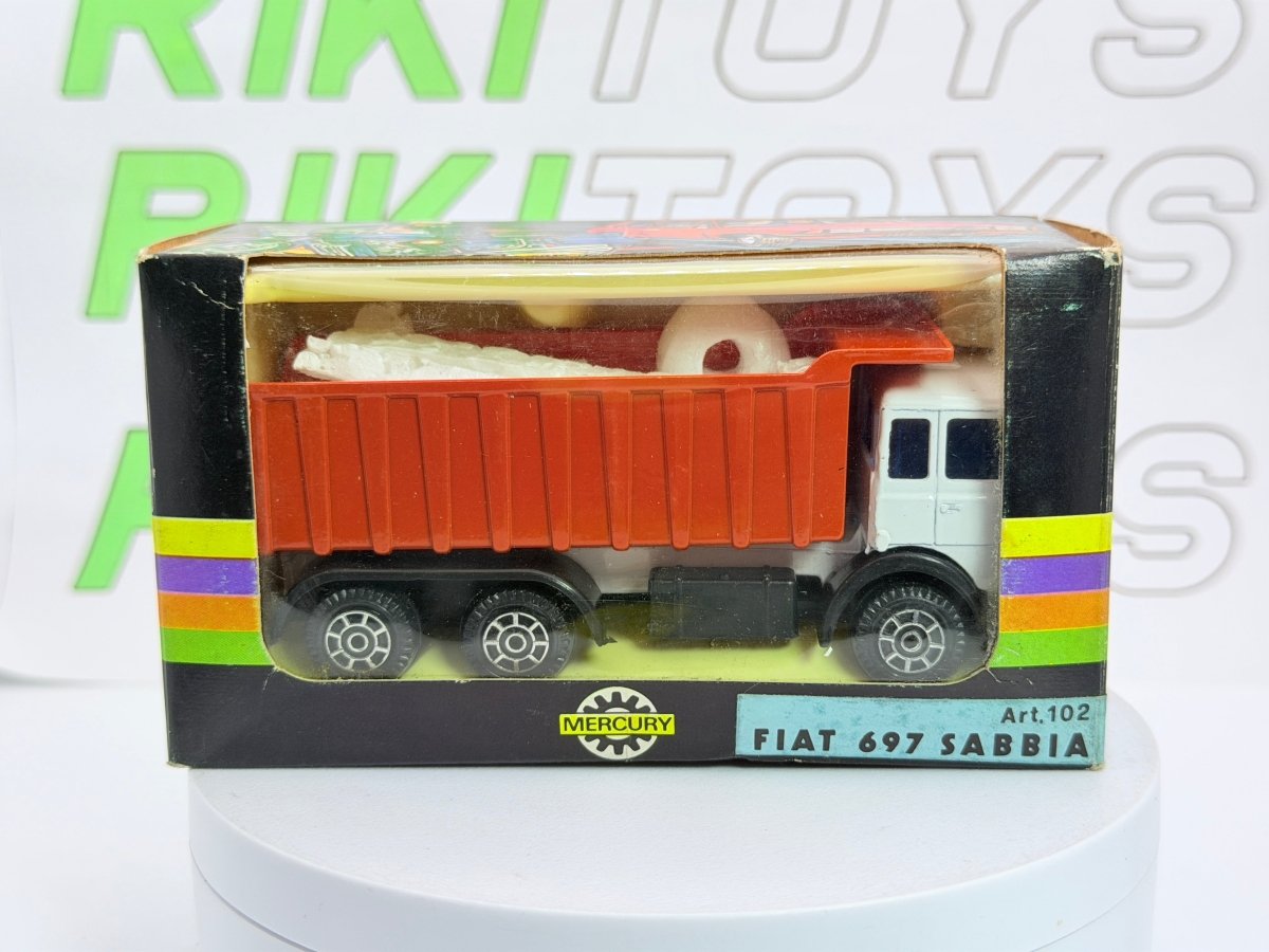 Fiat 697 sabbia Mercury 1/60 Bianco - RikiToys - Mercury