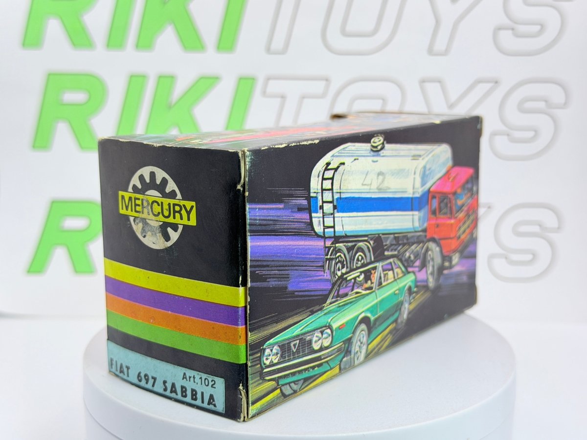 Fiat 697 sabbia Mercury 1/60 Bianco - RikiToys - Mercury