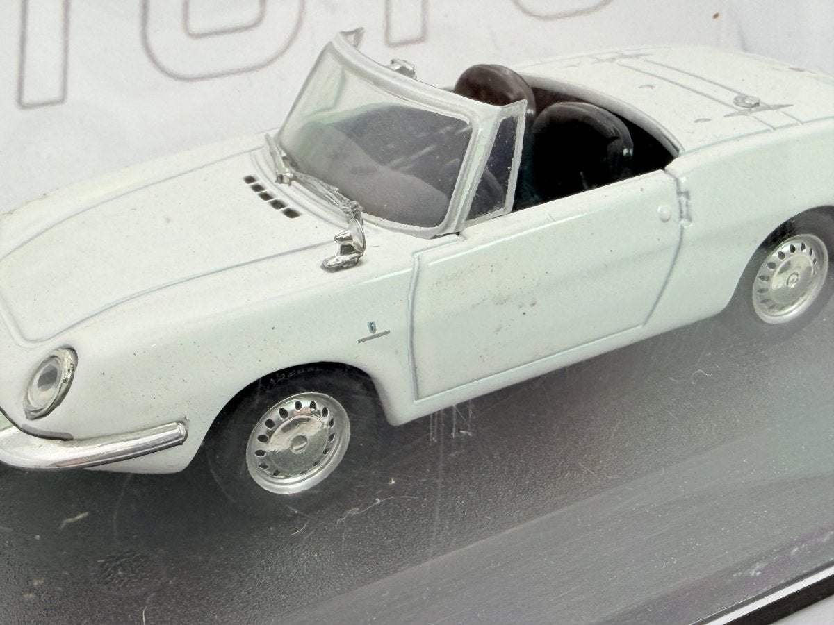 Fiat 850 Spider Norev 1/43 Bianco 1965 - RikiToys - Norev