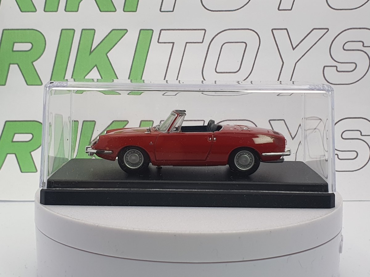 Fiat 850 Sport Spider Edicola 1/43 Rosso 1968 - RikiToys - Edicola