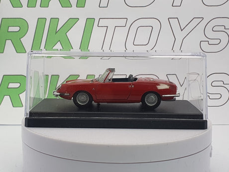 Fiat 850 Sport Spider Edicola 1/43 Rosso 1968 - RikiToys - Edicola