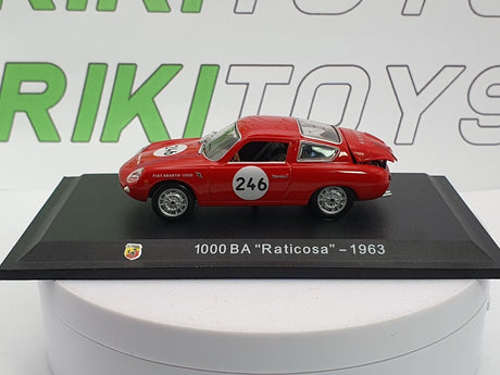Fiat Abarth 1000 BA MetroMo 1/43 Rosso 1963 - RikiToys - MetroMo#