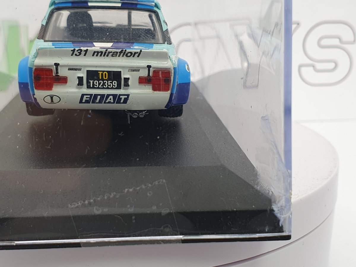 Fiat Abarth 131 Edicola 1/43 Bianco 1978 - RikiToys - Edicola