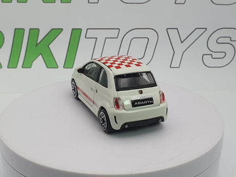 Fiat - Abarth 500 Burago 1/43 Bianco 2008 - RikiToys - Burago