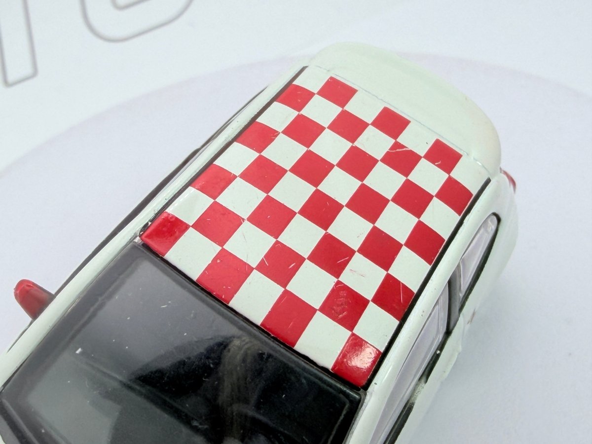 Fiat-Abarth 500 Burago 1/43 Bianco 2008 - RikiToys - Burago#