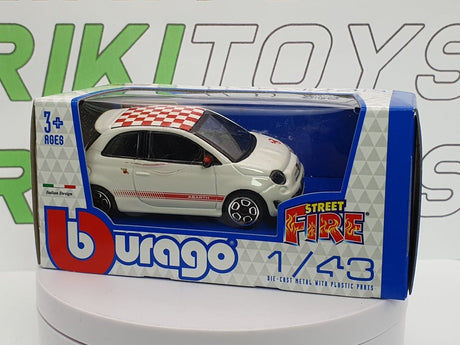 Fiat Abarth 500 Burago 1/43 - RikiToys - Burago#