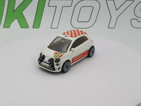 Fiat Abarth 500 Kinder 1/72 Bianco 2008 - RikiToys - Kinder#