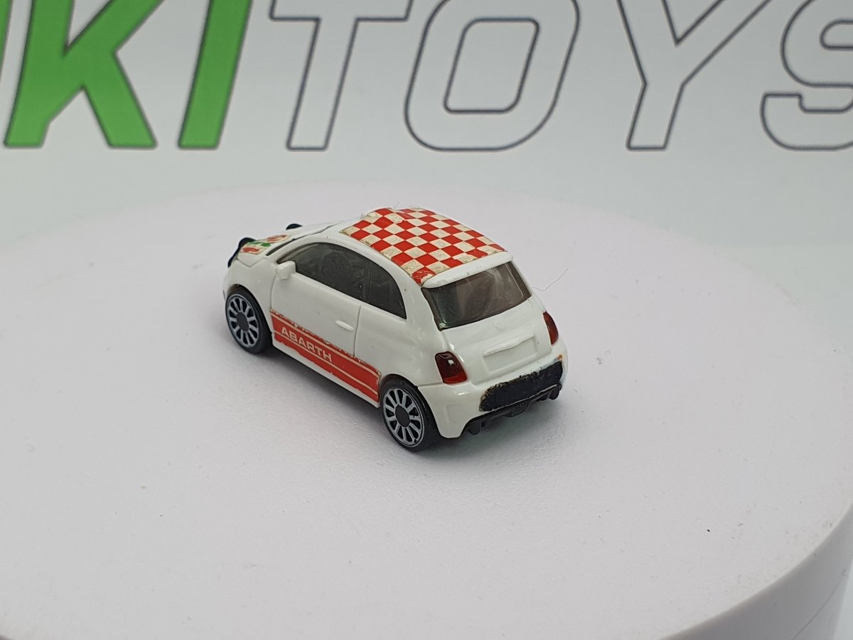 Fiat Abarth 500 Kinder 1/72 Bianco 2008 - RikiToys - Kinder#