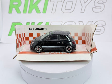 Fiat-Abarth 500 Mondo Motors 1/43 Nero - RikiToys - Mondo Motors