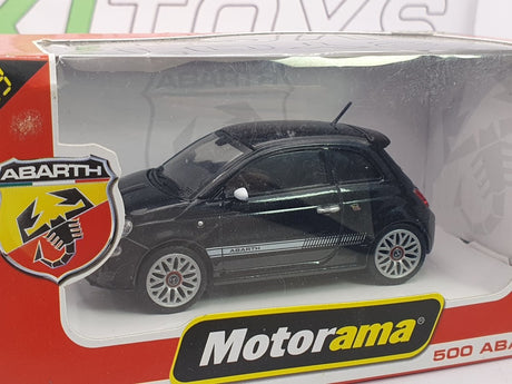 Fiat Abarth 500 Motorama 1/43 Nero 2008 - RikiToys - Motorama