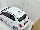 Fiat-Abarth 500 Motorams 1/43 Bianco - RikiToys - Motorams
