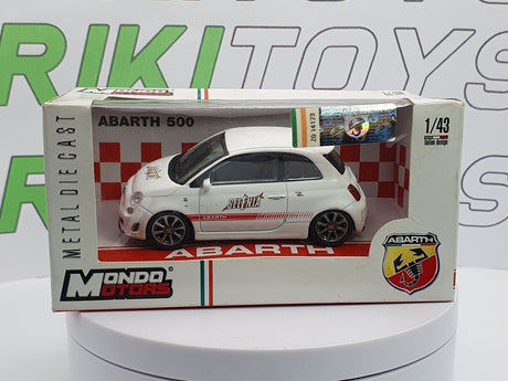 Fiat Abarth 500 "Selenia" MondoMotors 1/43 - RikiToys - MondoMotors#