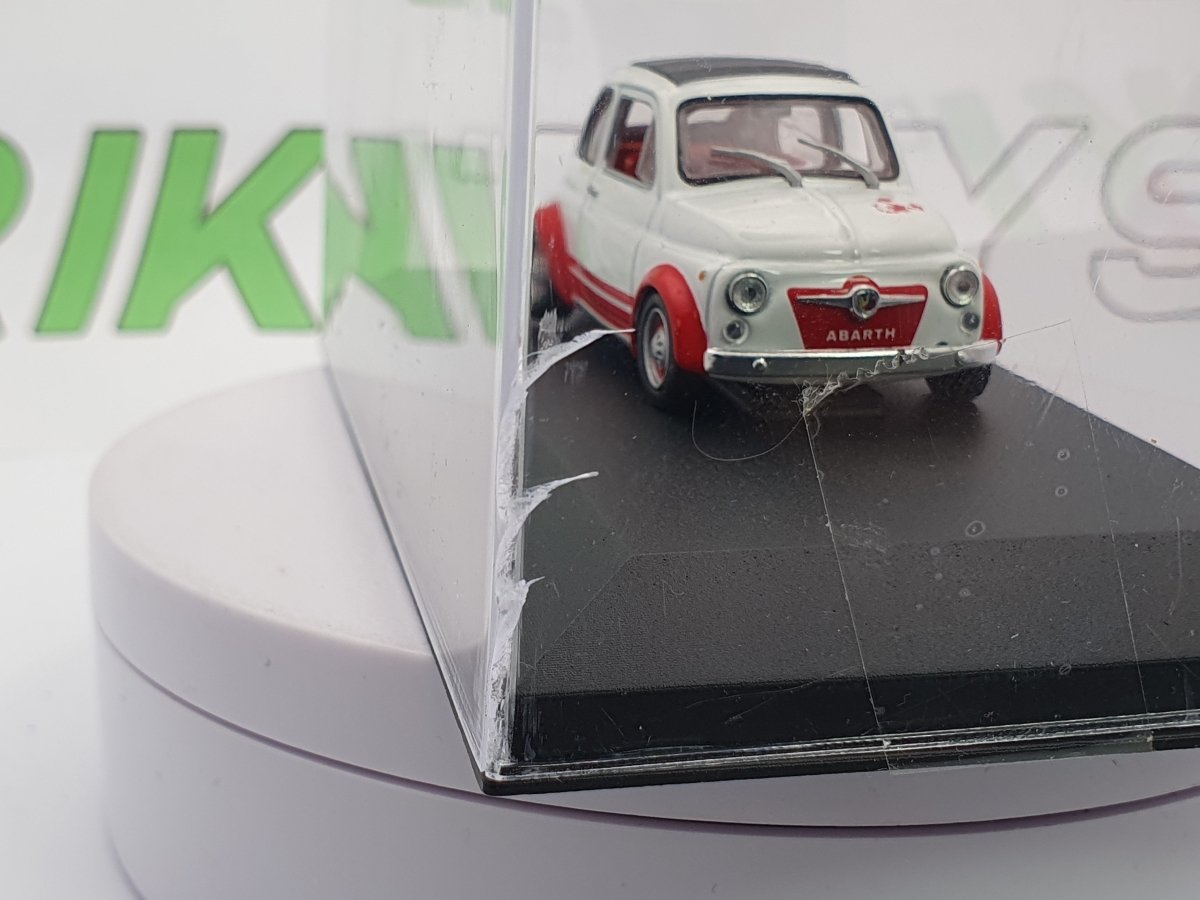 Fiat Abarth 595 Edicola 1/43 Bianco 1966 - RikiToys - Edicola