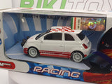 Fiat Abarth 595 Mondo Motors 1/43 Bianco 2008 - RikiToys - Mondo Motors