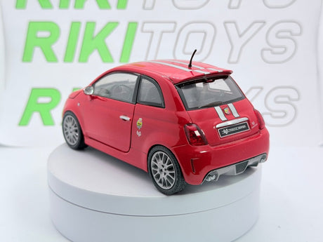 Fiat-Abarth 595 SS Tributo Ferrari Mondo Motors 1/24 Rosso - RikiToys - Mondo Motors