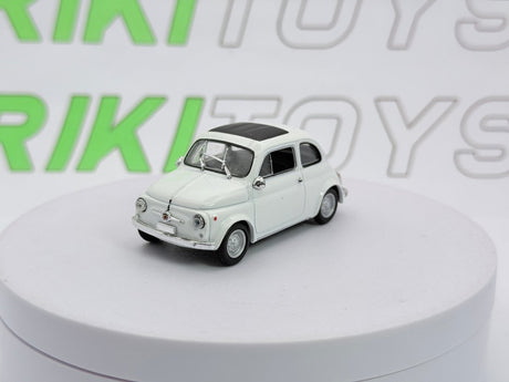 Fiat- Abarth 595 Universal Hobbies 1/43 Bianco 1965 - RikiToys - Universal Hobbies