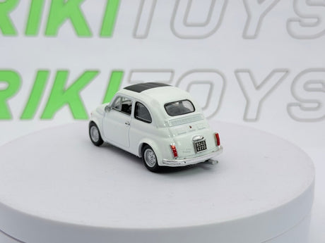 Fiat- Abarth 595 Universal Hobbies 1/43 Bianco 1965 - RikiToys - Universal Hobbies
