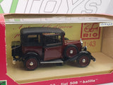 Fiat Balilla 3 marce Rio 1/43 Amaranto 1932 - RikiToys - Rio