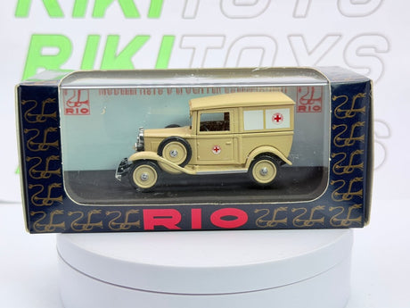 Fiat Balilla 3M RIO 1/43 Beige 1935 - RikiToys - RIO