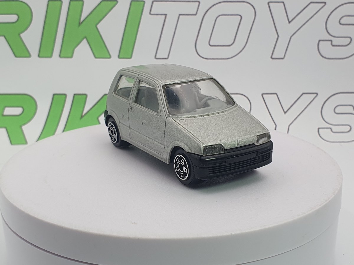 Fiat Cinquecento Burago 1/43 Argento 1991 - RikiToys - Burago