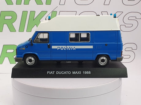 Fiat Ducato Maxi Edicola 1/43 Azzurro 1988 - RikiToys - Edicola