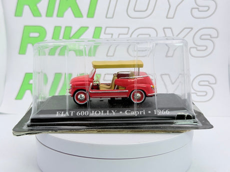 Fiat-Ghia 600 Jolly Edicola 1/43 Fucsia - RikiToys - Edicola#