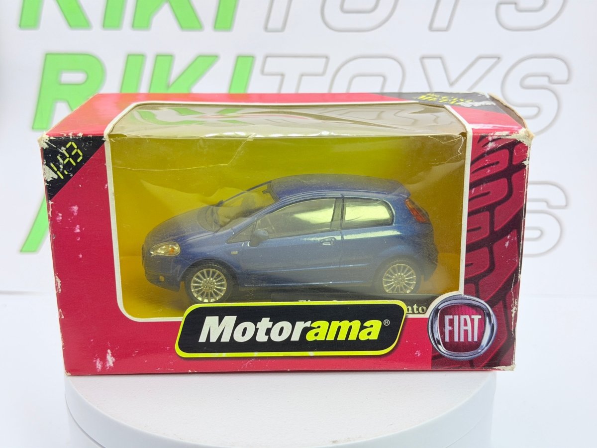 Fiat Grande Punto Motorama 1/43 Blu metallizzato 2006 - RikiToys - Motorama