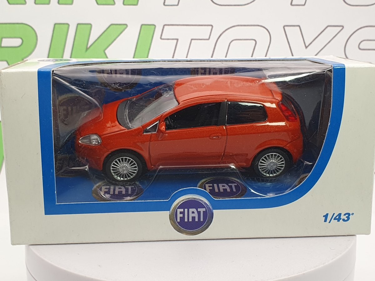 Fiat Grande Punto Norev 1/43 Arancione 2006 - RikiToys - Norev