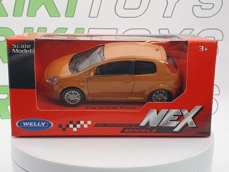 Fiat Grande Punto Welly 1/43 Arancione 2006 - RikiToys - Welly