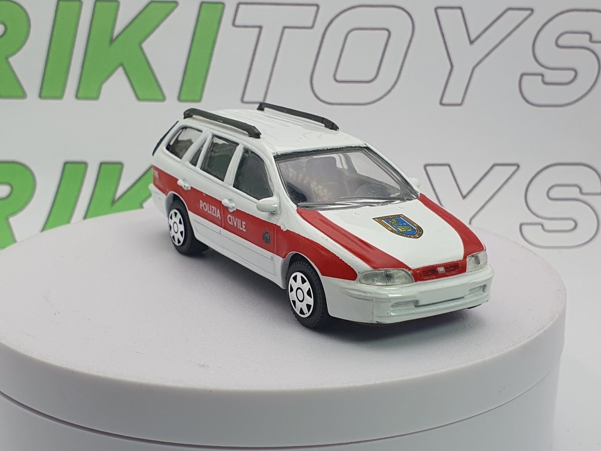 Fiat Marea Station Wagon Burago 1/43 Bianco 1996 - RikiToys - Burago
