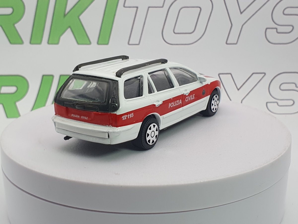 Fiat Marea Station Wagon Burago 1/43 Bianco 1996 - RikiToys - Burago