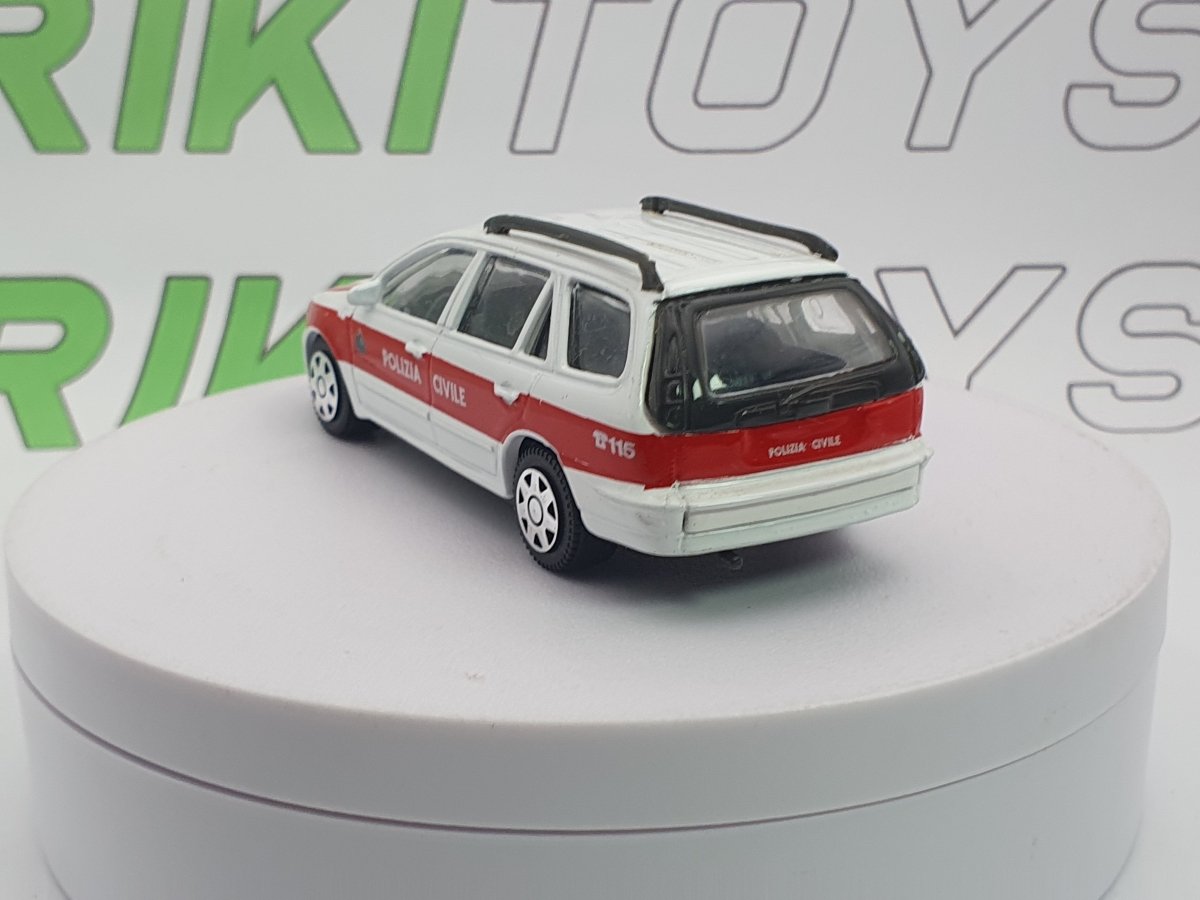 Fiat Marea Station Wagon Burago 1/43 Bianco 1996 - RikiToys - Burago