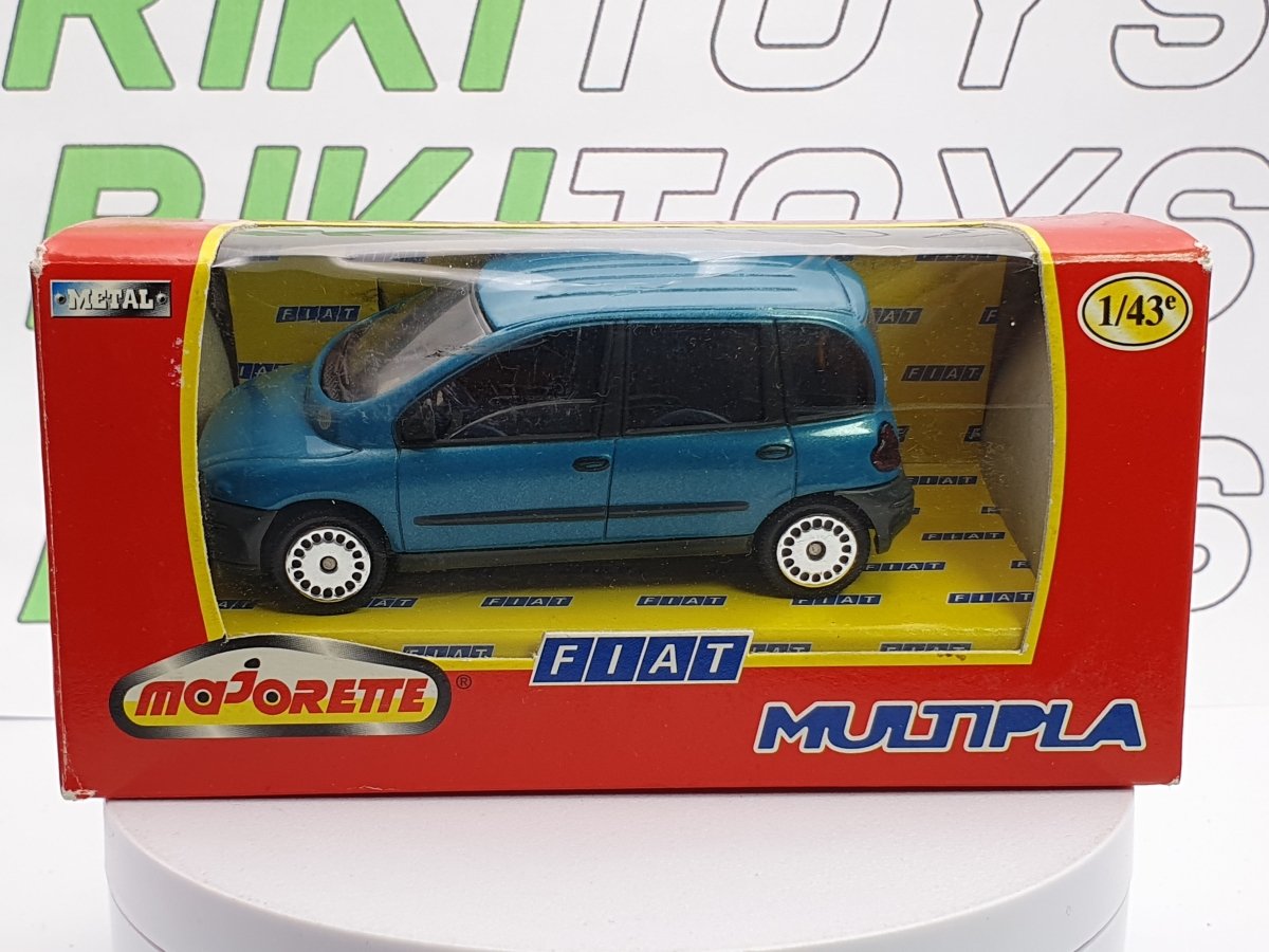 Fiat Multipla Majorette 1/43 Verde 1998 - RikiToys - Majorette#