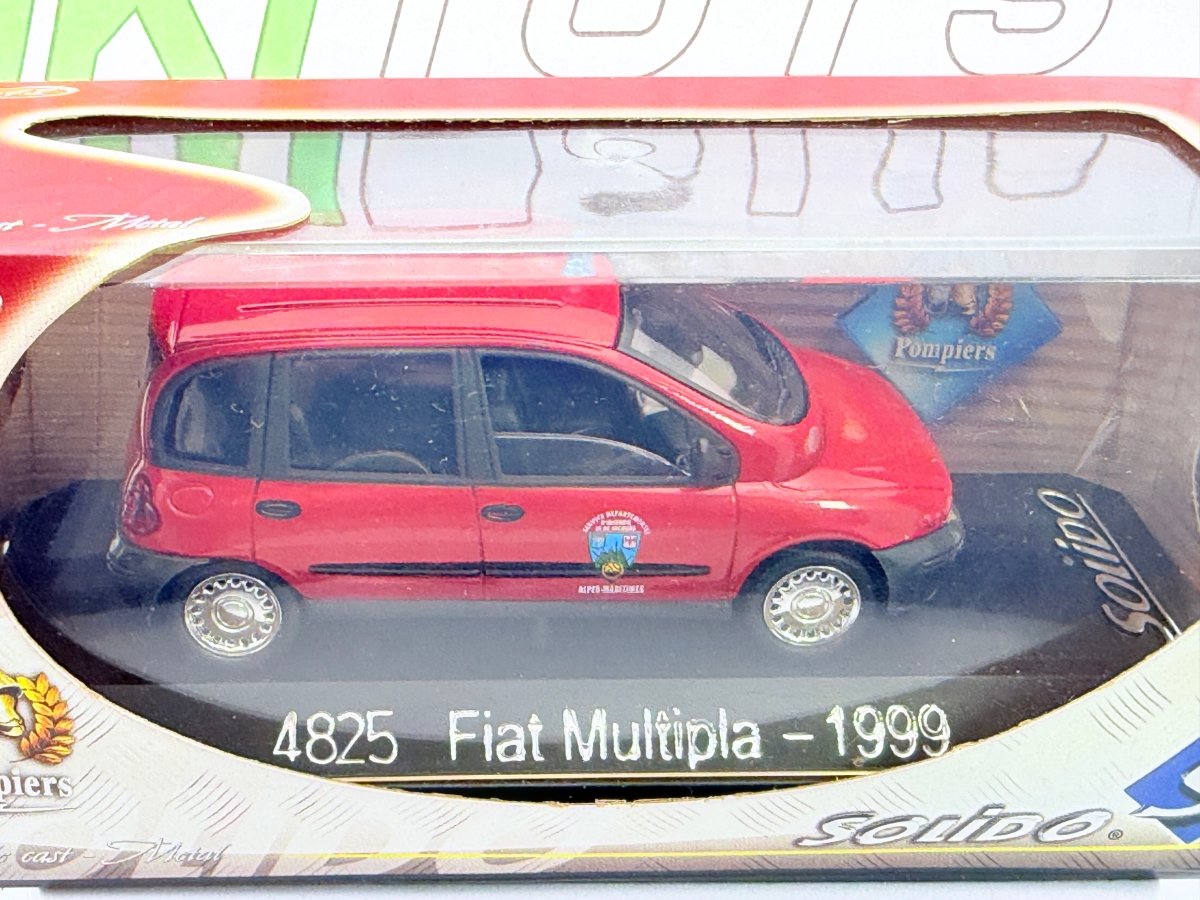 Fiat Multipla Solido 1/43 Rosso 1998 - RikiToys - Solido