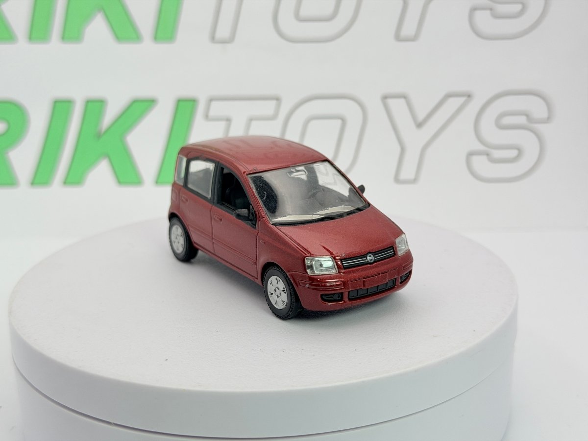 Fiat Panda 2 169 Norev 1/43 Rosso scuro 2004 - RikiToys - Norev