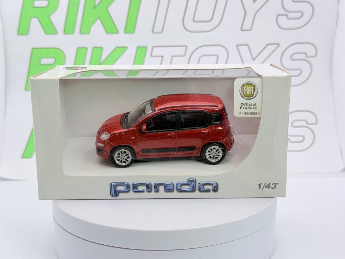 Fiat Panda 3 312 Mondo Motors 1/43 Rosso metallizzato - RikiToys - Mondo Motors