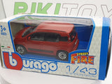 Fiat Panda 312 Burago 1/43 Rosso 2012 - RikiToys - Burago