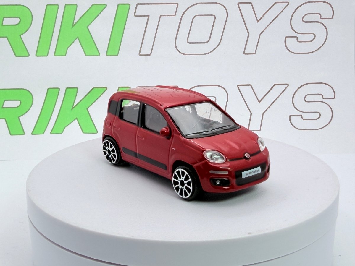Fiat Panda 312 Burago 1/43 Rosso metallizzato 2012 - RikiToys - Burago