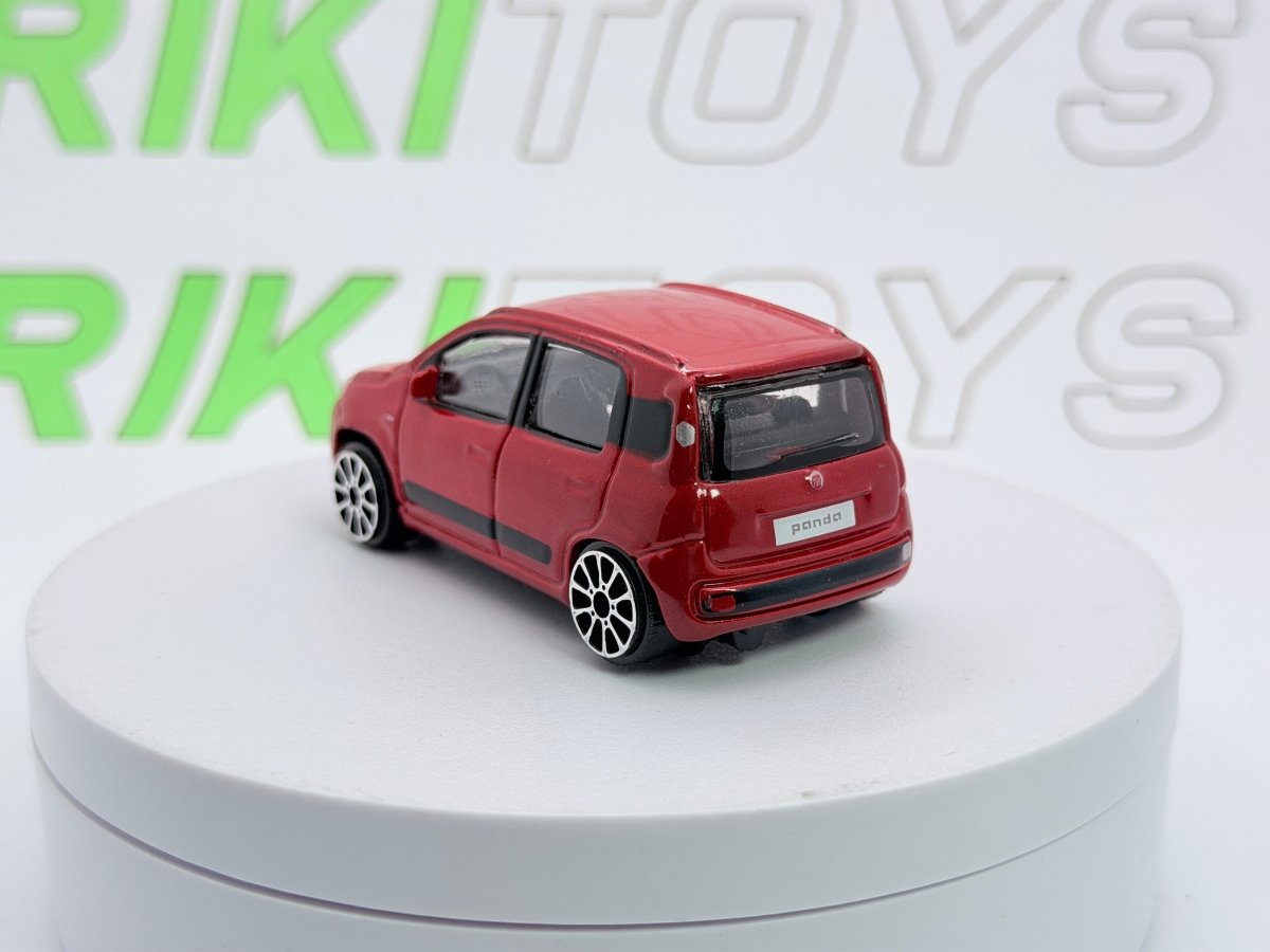 Fiat Panda 312 Burago 1/43 Rosso metallizzato 2012 - RikiToys - Burago