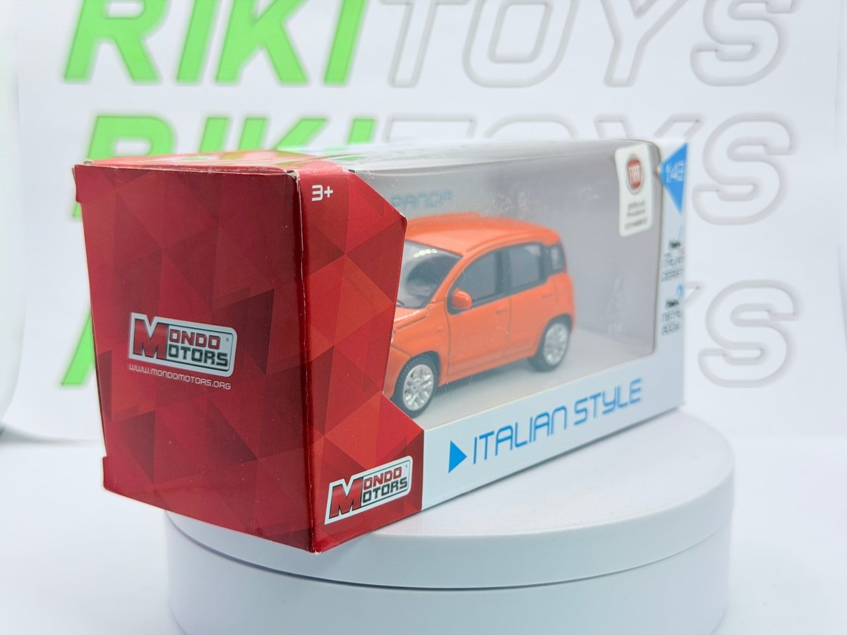Fiat Panda 312 Mondo Motors 1/43 Arancione 2012 - RikiToys - Mondo Motors